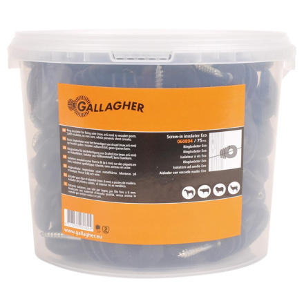 Ringisolator Gallagher Ekonomi 75-pack *