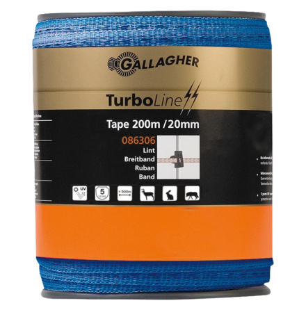 Elband Gallagher TurboLine Bl 20 mm 200 meter *