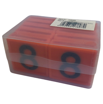 Halsremsmrke Orange Nr. 8    10-pack