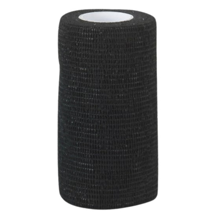 Elastiskt bandage EquiLastic Svart 10 cm x 4,5 m