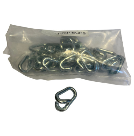 Reparationslnk 4 mm elfrzinkad 25-pack