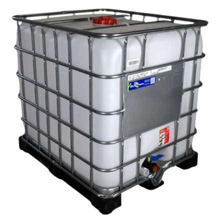 IBC-behllare 1000 liter UN-godknd, DN50G, PE-pall *