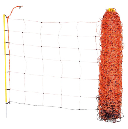 Frelnt ClassicNet 90 cm Enkelspets Orange/Gul 7 trdar 50 m Elstngselnt