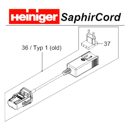 Euro Plugg Typ 1 Till SaphirCord Ntaggregat Typ 1*