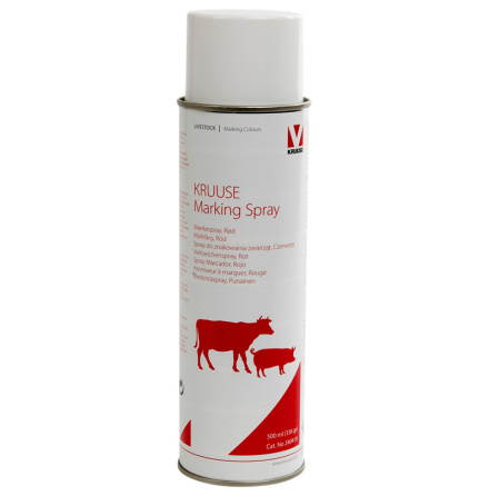 Mrkspray Nt/Gris Kruuse Porcimark Rd 500 ml 1008-pack (84 x 12 st)