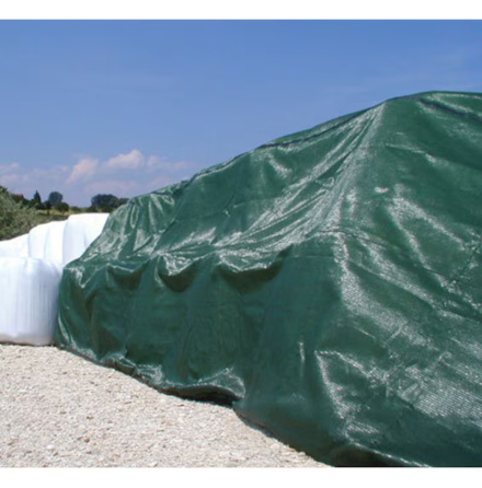 Skyddsnt fr rundbalar Zill PolyTec 8 x 25 m *