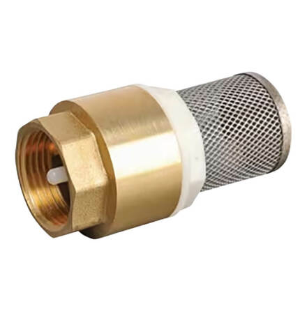 Bottenventil R25 / 1" Inv�ndig G�nga med backventil *