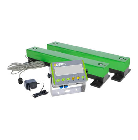 Vgsystem Kerbl - Komplett med Display och 60 cm Vgbalkar Max 1500 Kg