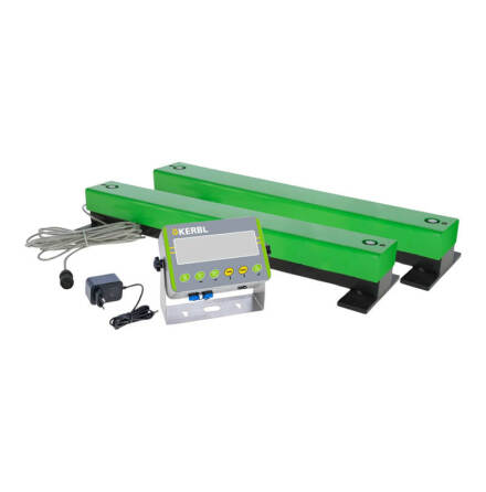 Vgsystem Kerbl - Komplett med Display och 100 cm Vgbalkar Max 1500 Kg