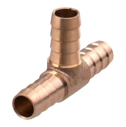 T-Koppling Kramp Mssing fr 1/2&quot; slang *