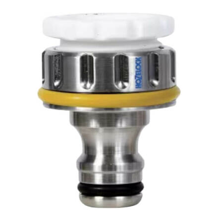 Krankoppling Hozelock Pro Metall R20 (3/4&quot;) * Invndig Gnga med R15 (1/2&quot;) frminskning