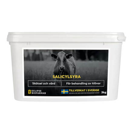 Salicylsyra pulver 3 kg Eclipse Biofarmab