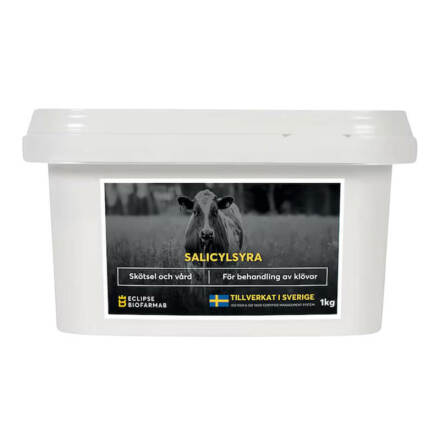 Salicylsyra pulver 1 kg Eclipse Biofarmab
