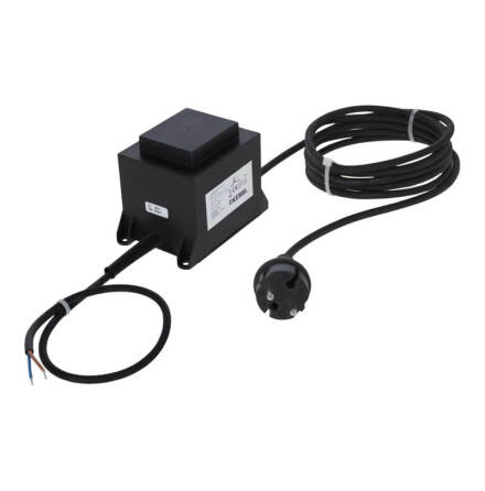 Transformator med stickpropp IP44 230 V -&gt; 24V 300 VA
