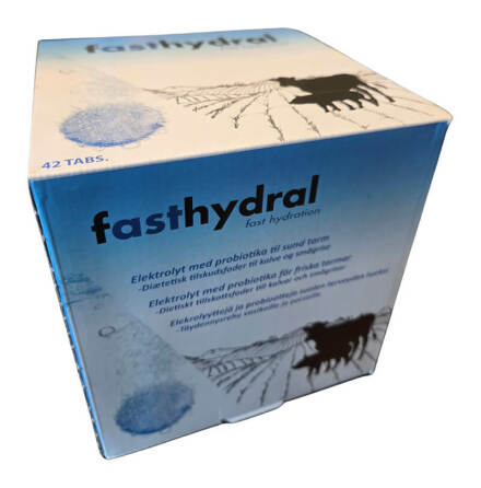 Fasthydral - Elektrolyter i brustablett vid diarr 42-pack