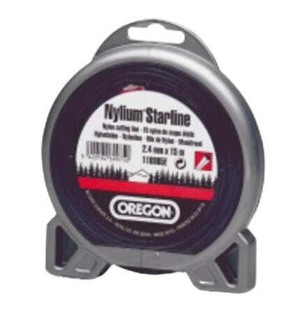 Trimmertr�d 2,4 mm X 15 m Oregon Nylium Starline