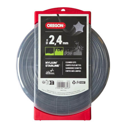 Trimmertr�d 2,4 mm X 90 m 104883E Oregon Nylium Starline