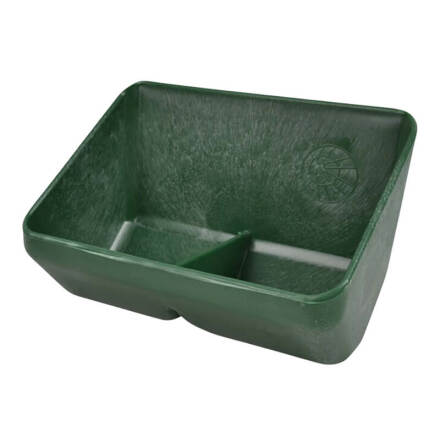 Foderkrubba 0,9 liter No.153 Gr�n OK Plast *