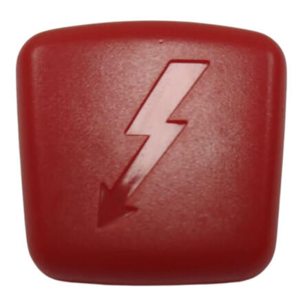 R�d Knapp till anslutningsbleck