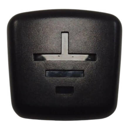 Svart Knapp till anslutngsbleck