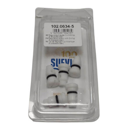 Fl�desreglerare med O-ring 5-Pack Suevia 12P,16P,18P,19R,20,25R,46,92R,93,94,95R,95S,96,170P,370,375