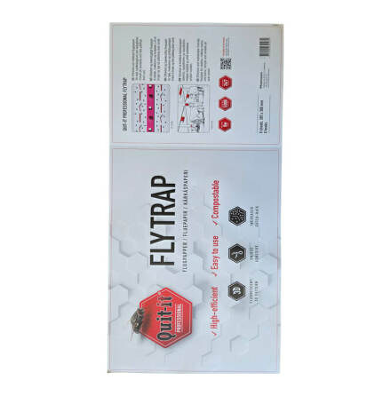 Quit-It Fly Trap Flugpapper 8 st/f�rp. 585 x 300 mm Giftfri