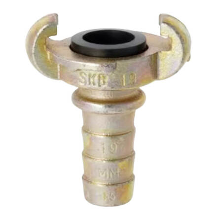 Klokoppling L�decke Slangdiameter 19 mm *