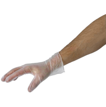 Vinylhandskar Krutex Puderfri 100-pack (Flera Storlekar)