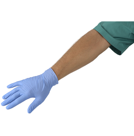 Nitrilhandske Krutex Puderfri  100-pack (S - XL)