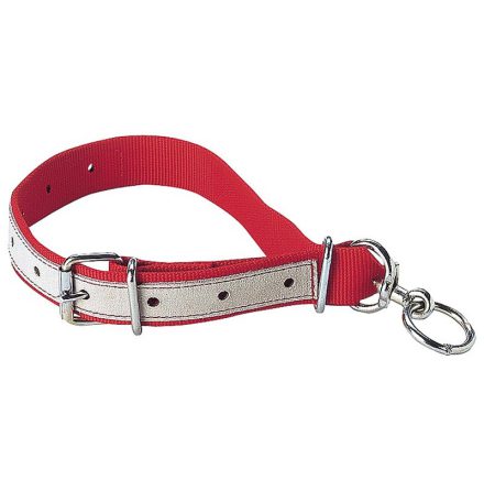 Halsrem kalv 80 cm med svivelring - Rd