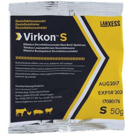 Virkon 50 gr - Desinfektionsmedel