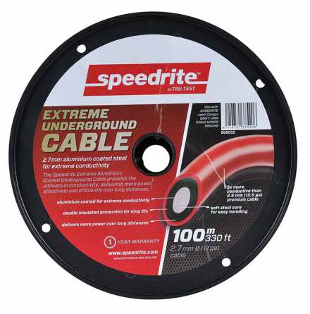 Matarkabel / Matarledning Speedrite 2,7 mm 100 meter 0.011 Ohm/m