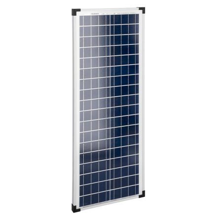 Solpanel AKO 100 Watt 12 Volt inkl laddningsregulator Komplett med batteriklmmor