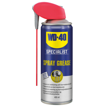 WD-40 Klistersmrjfett Grease Smart Straw 400 ml